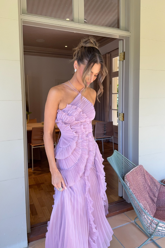 Emma - Frill Maxi Dress