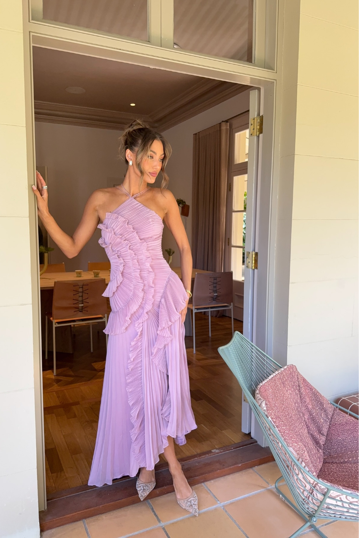 Emma - Frill Maxi Dress