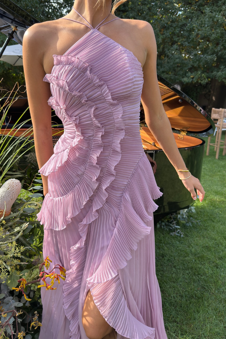 Emma - Frill Maxi Dress