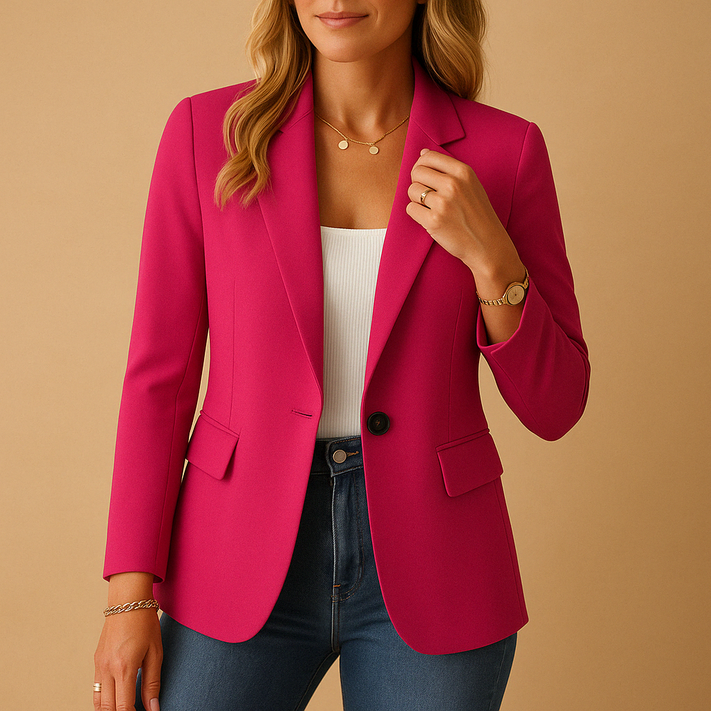 Olivia Classic Fitted Stretch Blazer