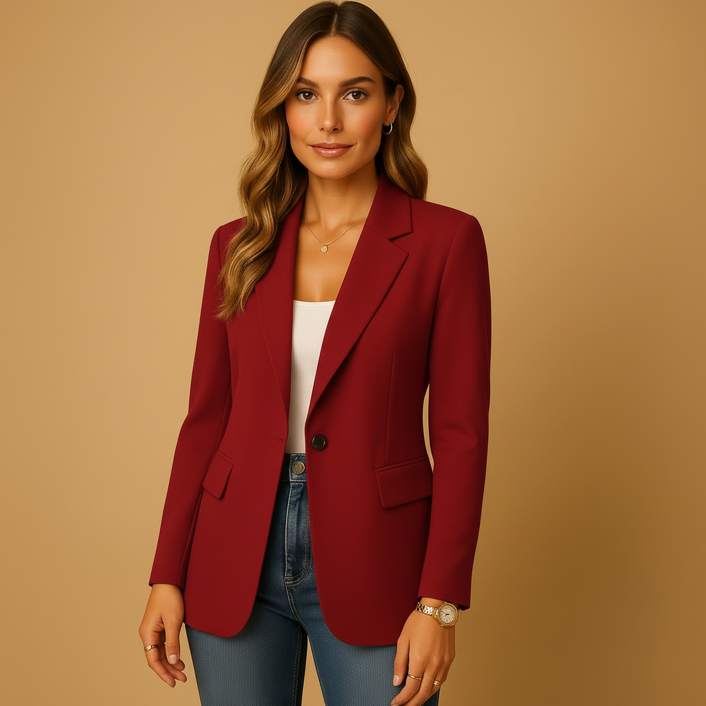 Olivia Classic Fitted Stretch Blazer