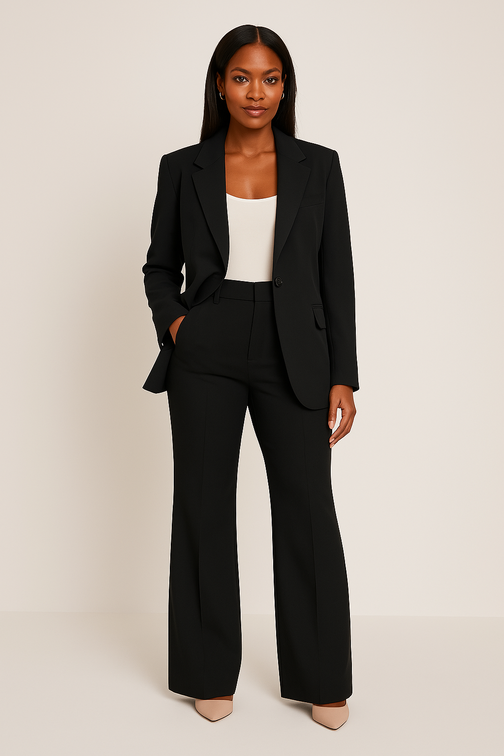 Natalie Two-Piece Tailored Suit Set